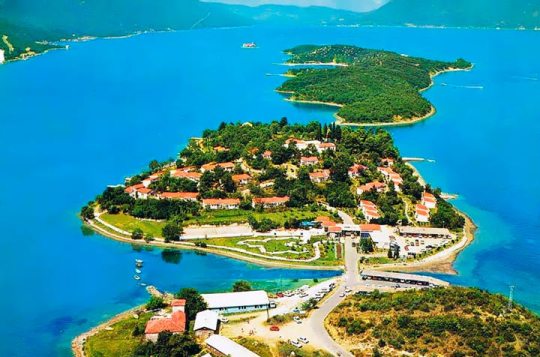 Достопримечательности Тивата (Черногория) остров Цветов
