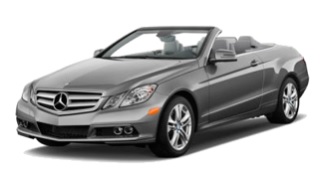 luxury cabriolet Mercedes E350 CDI AMG for hire in Tivat